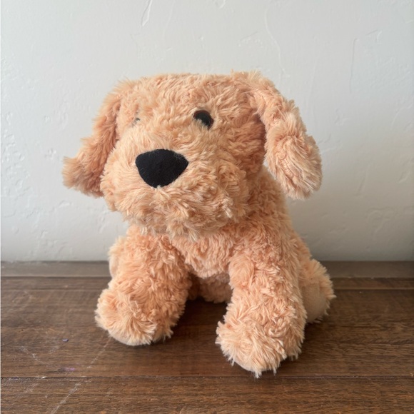 Warmies Golden Dog Large Microwavable Weighted Plush toy scented Lavender - Picture 2 of 6